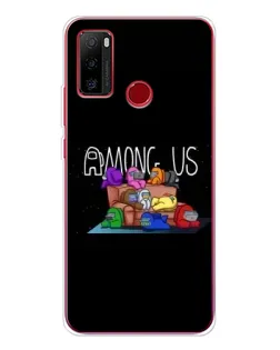 Чехол для Ulefone Note 10 с картинкой «Логотип Among Us» Чехол для Ulefone Note 10 с картинкой «Логотип Among Us»
