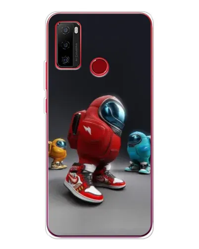 Чехол для Ulefone Note 10 с картинкой «Among Us — 3D стиль»