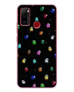Чехол для Ulefone Note 10 с картинкой «Экипаж Among Us»