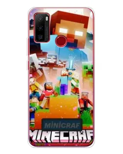 Чохол для Ulefone Note 10 з картинкою «Minecraft герої гри» Чохол для Ulefone Note 10 з картинкою «Minecraft герої гри»
