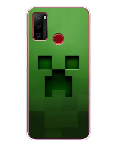 Чехол для Ulefone Note 10 с картинкой «Крипер микро-дизайн»