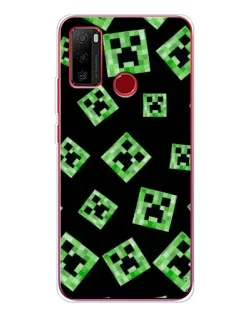 Чохол для Ulefone Note 10 з картинкою «Паттерн з кріперами» Чохол для Ulefone Note 10 з картинкою «Паттерн з кріперами»
