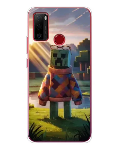 Чехол для Ulefone Note 10 с картинкой «Крипер в свитере»