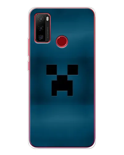 Чехол для Ulefone Note 10 с картинкой «Крипер текстура»