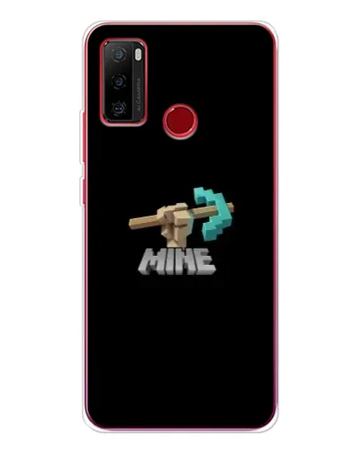 Чехол для Ulefone Note 10 с картинкой «Алмазная кирка»