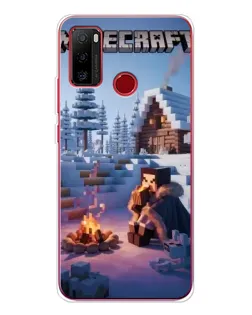 Чохол для Ulefone Note 10 з картинкою «Зимовий Minecraft» Чохол для Ulefone Note 10 з картинкою «Зимовий Minecraft»