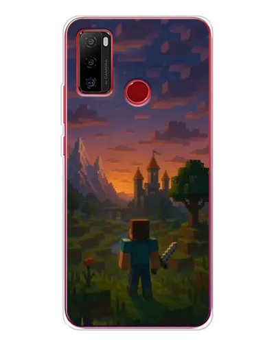 Чехол для Ulefone Note 10 с картинкой «Стив у башни»