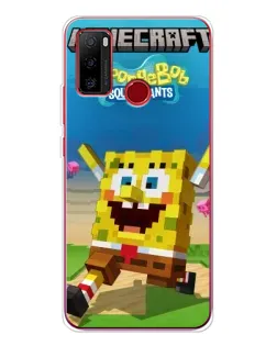 Чохол для Ulefone Note 10 з картинкою «Губка Боб Minecraft» Чохол для Ulefone Note 10 з картинкою «Губка Боб Minecraft»