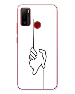 Чохол для Ulefone Note 10 з картинкою «Рука тримає»