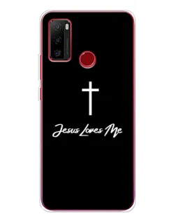 Чохол для Ulefone Note 10 з картинкою «Ісус любить тебе»