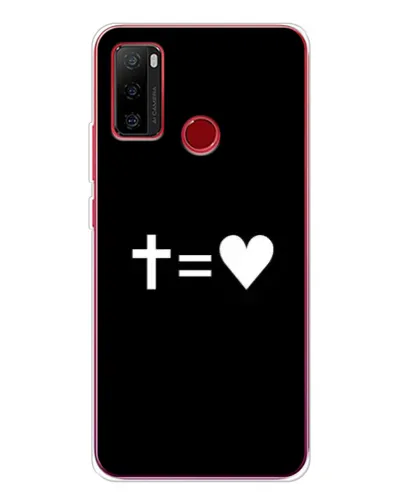 Чохол для Ulefone Note 10 з картинкою «Хрест та Серце» Чохол для Ulefone Note 10 з картинкою «Хрест та Серце»