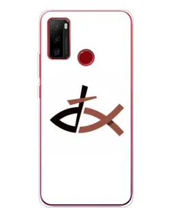 Чохол для Ulefone Note 10 з картинкою «Риба та хрест»