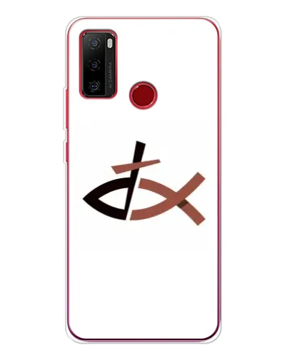 Чохол для Ulefone Note 10 з картинкою «Риба та хрест» Чохол для Ulefone Note 10 з картинкою «Риба та хрест»