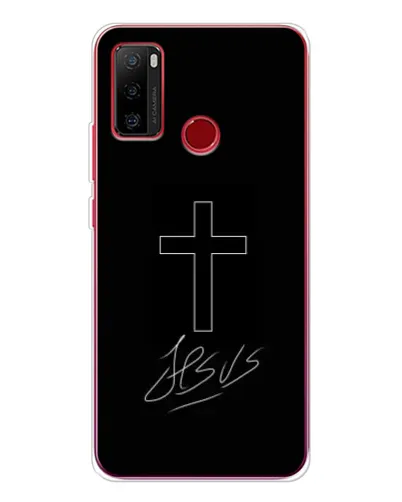Чехол для Ulefone Note 10 с картинкой «Графический крест Jesus» Чехол для Ulefone Note 10 с картинкой «Графический крест Jesus»