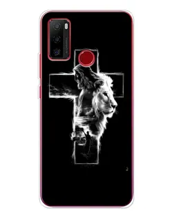 Чехол для Ulefone Note 10 с картинкой «Сияющий крест Jesus»