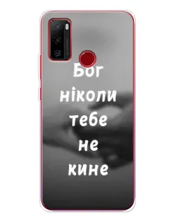 Чехол для Ulefone Note 10 с картинкой «Бог не бросит»