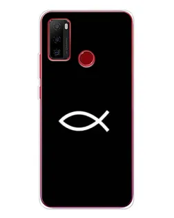 Чехол для Ulefone Note 10 с картинкой «Символ рыбы Jesus»