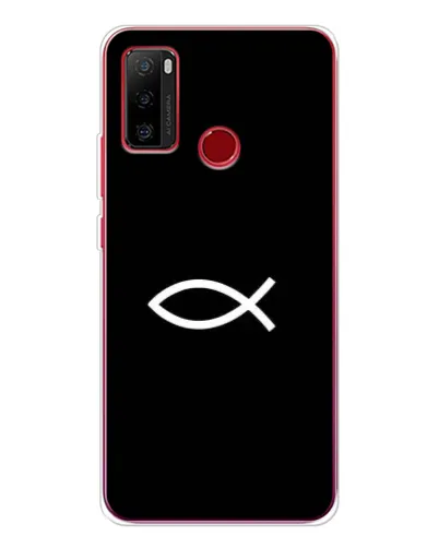 Чехол для Ulefone Note 10 с картинкой «Символ рыбы Jesus» Чехол для Ulefone Note 10 с картинкой «Символ рыбы Jesus»