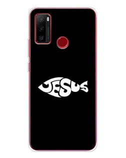 Чехол для Ulefone Note 10 с картинкой «Рыба Jesus»