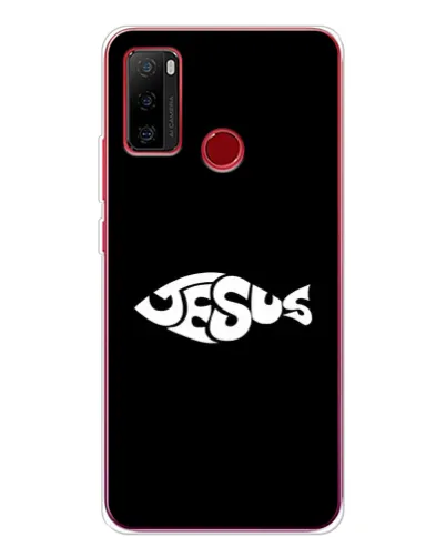 Чехол для Ulefone Note 10 с картинкой «Рыба Jesus» Чехол для Ulefone Note 10 с картинкой «Рыба Jesus»