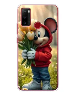 Чохол для Ulefone Note 10 з картинкою «Міккі з тюльпанами» Чохол для Ulefone Note 10 з картинкою «Міккі з тюльпанами»