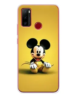 Чохол для Ulefone Note 10 з картинкою «Міккі на жовтому»