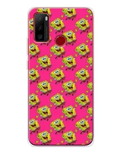 Чохол для Ulefone Note 10 з картинкою «Рожевий паттерн»