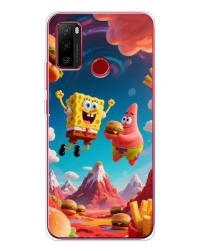 Чохол для Ulefone Note 10 з картинкою «Космічний фастфуд»