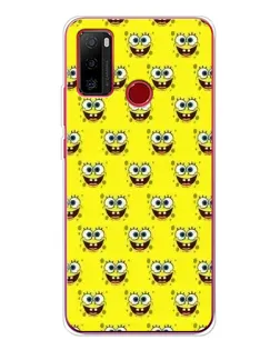 Чохол для Ulefone Note 10 з картинкою «Паттерн Губка Боб»