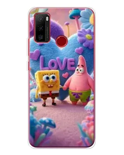 Чохол для Ulefone Note 10 з картинкою «Губка Боб Патрік»