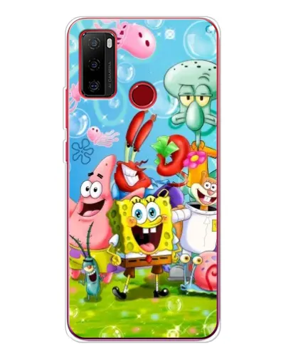 Чохол для Ulefone Note 10 з картинкою «Губка Боб та друзі» Чохол для Ulefone Note 10 з картинкою «Губка Боб та друзі»