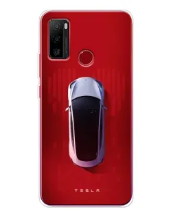 Чохол для Ulefone Note 10 з картинкою «Tesla Top View»