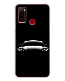 Чохол для Ulefone Note 10 з картинкою «Фари Tesla Night»