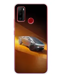 Чохол для Ulefone Note 10 з картинкою «Cybertruck у пустелі»
