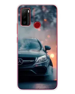 Чохол для Ulefone Note 10 з картинкою «Mercedes — нічне місто»