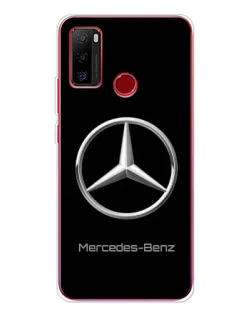 Чехол для Ulefone Note 10 с картинкой «Mercedes Silver Logo»