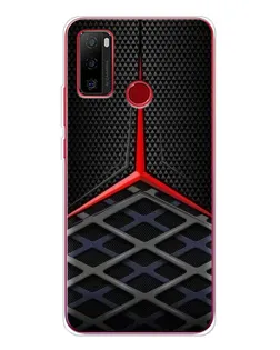Чехол для Ulefone Note 10 с картинкой «Mercedes Carbon Grid»