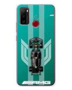 Чехол для Ulefone Note 10 с картинкой «Mercedes AMG Petronas»