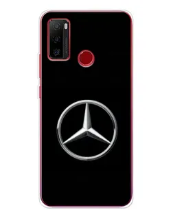 Чехол для Ulefone Note 10 с картинкой «Mercedes классический лого»