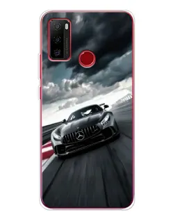 Чехол для Ulefone Note 10 с картинкой «Гоночный Mercedes AMG»
