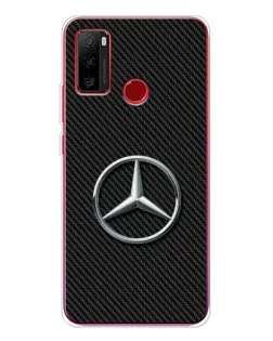 Чохол для Ulefone Note 10 з картинкою «Карбоновий Mercedes стиль» Чохол для Ulefone Note 10 з картинкою «Карбоновий Mercedes стиль»