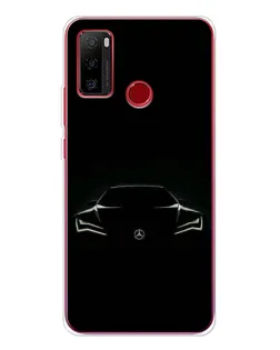 Чохол для Ulefone Note 10 з картинкою «Mercedes — силует авто» Чохол для Ulefone Note 10 з картинкою «Mercedes — силует авто»