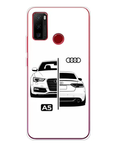 Чехол для Ulefone Note 10 с картинкой «Audi — контрастный дизайн» Чехол для Ulefone Note 10 с картинкой «Audi — контрастный дизайн»
