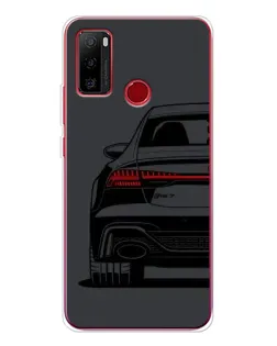 Чехол для Ulefone Note 10 с картинкой «Задняя часть Audi — арт»