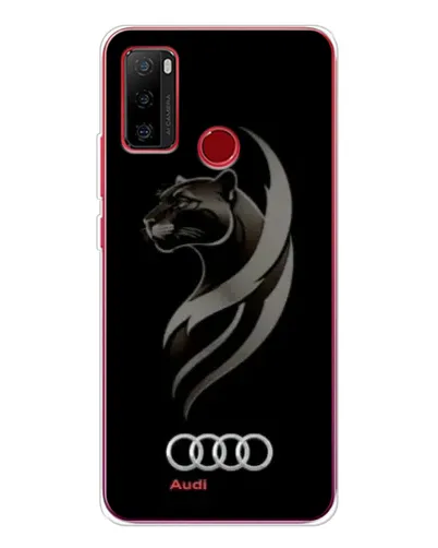 Чехол для Ulefone Note 10 с картинкой «Графика — пантера и Audi» Чехол для Ulefone Note 10 с картинкой «Графика — пантера и Audi»