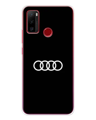 Чехол для Ulefone Note 10 с картинкой «Audi White Logo» Чехол для Ulefone Note 10 с картинкой «Audi White Logo»