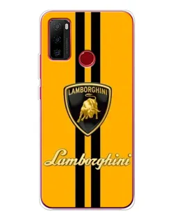 Чехол для Ulefone Note 10 с картинкой «Lamborghini Stripe желтый» Чехол для Ulefone Note 10 с картинкой «Lamborghini Stripe желтый»