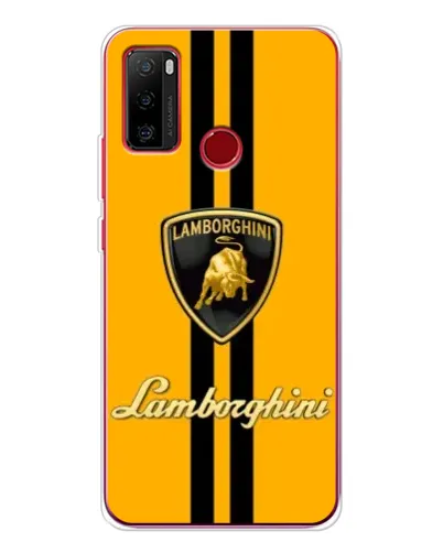 Чохол для Ulefone Note 10 з картинкою «Lamborghini Stripe жовтий» Чохол для Ulefone Note 10 з картинкою «Lamborghini Stripe жовтий»