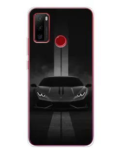 Чохол для Ulefone Note 10 з картинкою «Lamborghini симетрія доріг»