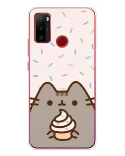 Чохол для Ulefone Note 10 з картинкою «Пушин з кексом» Чохол для Ulefone Note 10 з картинкою «Пушин з кексом»